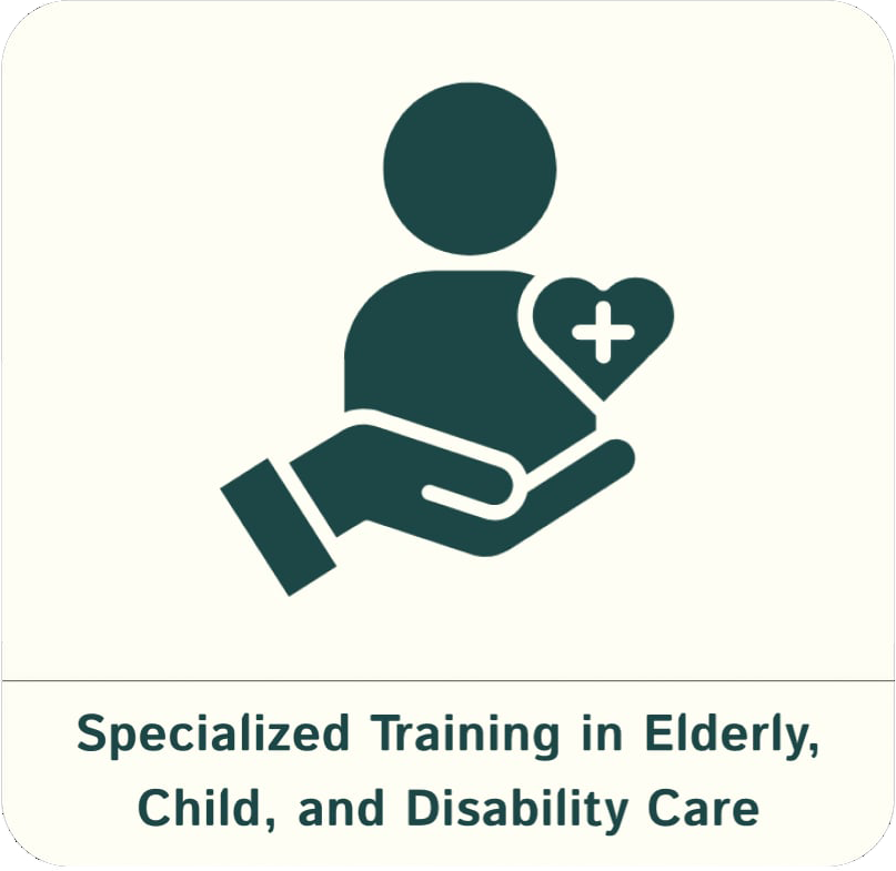 Specialized Training in Elderly, Chold, and DIsability Care